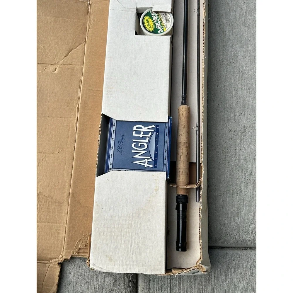 Vintage L.L.Bean Double L 867 Fly Rod 8'6